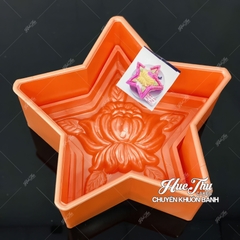 Khuôn xôi hình Ngôi Sao 20cm cao 8cm - khuôn ép xôi, khuôn nhấn xôi Ngọc Lan