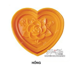 Khuôn xôi hình Trái Tim 12cm - khuôn ép xôi, khuôn nhấn xôi Vĩnh Trường
