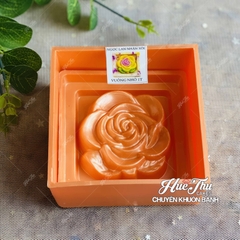 Khuôn xôi hình Vuông 10cm cao 5.5cm - khuôn ép xôi, khuôn nhấn xôi Ngọc Lan