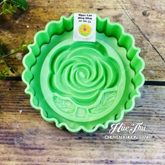 Khuôn xôi hình Tròn 13cm cao 6.5cm - khuôn ép xôi, khuôn nhấn xôi Ngọc Lan