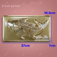 Khuôn Cá Chép / Cá Kol bằng nhựa (nhiều size) dùng đổ rau câu, nhấn xôi