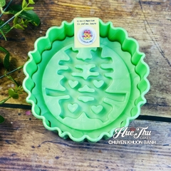 Khuôn xôi hình Tròn 13cm cao 6.5cm - khuôn ép xôi, khuôn nhấn xôi Ngọc Lan