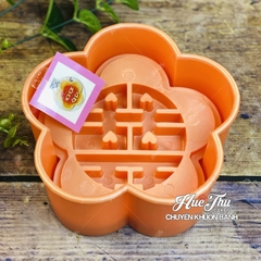 Khuôn xôi hình Bông Mai 16cm cao 6cm - khuôn ép xôi, khuôn nhấn xôi Ngọc Lan