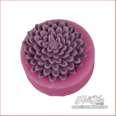 Khuôn silicon Hoa Cúc Hoàng Gia 10.5cm làm bánh rau câu 3D 4D nhấn xôi, fondant, socola, nến hanmade