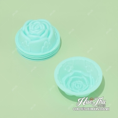 Khuôn silicon Hoa Hồng 7cm (10 cái) làm bánh rau câu 3D 4D bánh da lợn