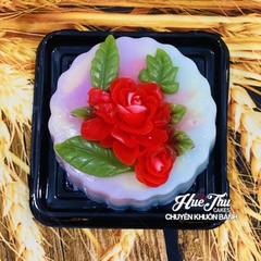 Khuôn silicon Mặt Hồng A84 6.4cm làm bánh rau câu 3D 4D nhấn xôi, fondant, socola, nến hanmade