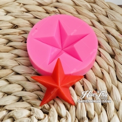 Khuôn silicon Ngôi Sao A122 làm bánh rau câu 3D 4D nhấn xôi, fondant, socola, nến hanmade