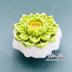 Khuôn silicon Hoa Sen 8cm A126 làm bánh rau câu 3D 4D nhấn xôi, fondant, socola, nến hanmade