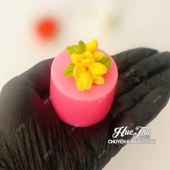 Khuôn silicon hoa Lài Thái M28 làm bánh rau câu 3D 4D nhấn xôi, fondant, socola, nến hanmade
