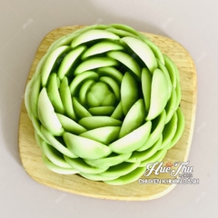 Khuôn silicon Sen Đá Ngàn Cánh A36 8cm làm bánh rau câu 3D 4D nhấn xôi, fondant, socola, nến hanmade