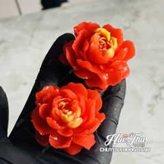 Khuôn silicon Hoa Nhài Pha Lê 6.2cm làm bánh rau câu 3D 4D nhấn xôi, fondant, socola, nến hanmade