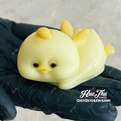 Khuôn silicon Chú Vịt Nằm 10.2cm A139 làm bánh rau câu 3D 4D nhấn xôi, fondant, socola, nến hanmade