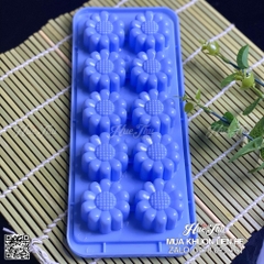 Khuôn rau câu, khay đá Hoa Cúc làm bánh rau câu 3D 4D nhấn xôi, fondant, socola, nến hanmade