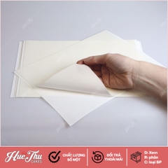Giấy gạo vẽ (50 tờ) dùng phác thảo hình ảnh trên bánh rau câu, các loại bánh khác
