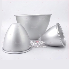 Khuôn nhôm Chậu Hoa / Váy Búp Bê cao 15cm làm bánh rau câu, bánh kem
