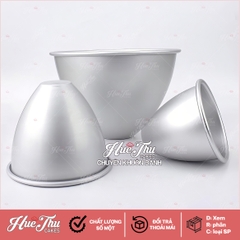 Khuôn nhôm Chậu Hoa / Váy Búp Bê cao 15cm làm bánh rau câu, bánh kem