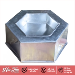 Khuôn nhôm Hồ Cá Lục Giác 20/22/24cm làm bánh rau câu, bánh nướng, bánh gato