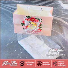 Hộp trung thu 2 bánh Hằng Nga - hộp đựng bánh Trung Thu 125g - 250g