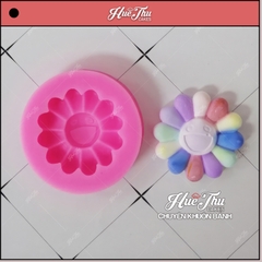 Khuôn silicon Hoa Mặt Trời làm bánh rau câu 3D 4D nhấn xôi, fondant, socola, nến hanmade