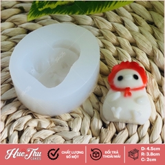 Khuôn silicon Gà Con Vịt Con Cute A115 (nhiều mẫu) làm bánh rau câu 3D 4D nhấn xôi, fondant, socola, nến hanmade