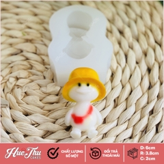 Khuôn silicon Gà Con Vịt Con Cute A115 (nhiều mẫu) làm bánh rau câu 3D 4D nhấn xôi, fondant, socola, nến hanmade