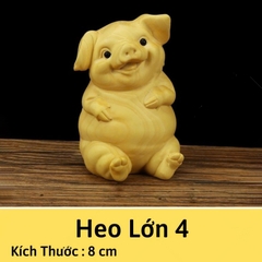 Khuôn silicon Con Heo 8cm A28 (nhiều mẫu) làm bánh rau câu 3D 4D nhấn xôi, fondant, socola, nến hanmade