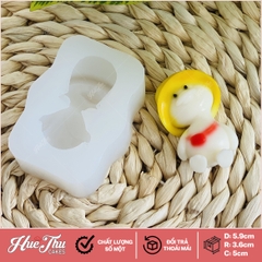 Khuôn silicon Gà Con Vịt Con Cute A115 (nhiều mẫu) làm bánh rau câu 3D 4D nhấn xôi, fondant, socola, nến hanmade