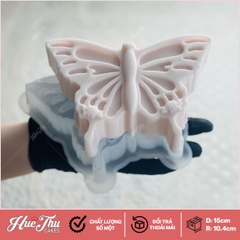 Khuôn silicon Con Bướm A137 làm bánh rau câu 3D 4D nhấn xôi, fondant, socola, nến hanmade