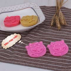 Khuôn nhấn Cutter Nhân Vật Hoạt Hình CT3 (nhiều mẫu) tạo hình bánh bao, bánh quy, bánh mì, rau câu, xôi hoa đậu