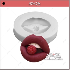 Khuôn silicon Đôi Môi Gợi Cảm 6.5cm Tạo Hình 3D/4D Đa Dụng