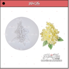 Khuôn silicon Chùm Hoa Osmanthus Mộc Tê 7.9cm làm bánh rau câu 3D 4D nhấn xôi, fondant, socola, nến hanmade