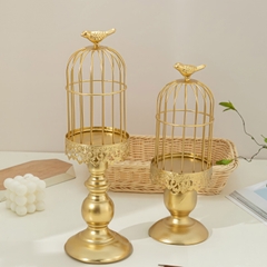 Lồng chim Cao Decor Mâm Cúng - trang trí bàn tiệc mâm cúng hiện đại phong cách Luxury