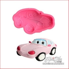 Khuôn silicon Xe Ô Tô 10.4cm làm bánh rau câu 3D 4D nhấn xôi, fondant, socola, nến hanmade