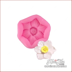 Khuôn silicon Hoa Phong Lan 5.7cm làm bánh rau câu 3D 4D nhấn xôi, fondant, socola, nến hanmade