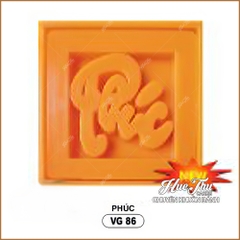 Khuôn xôi hình Vuông 8cm - khuôn ép xôi, khuôn nhấn xôi Vĩnh Trường