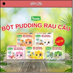 Bột Pudding Rau Câu Rovin hương Xoài/Dưa Lưới/Hạnh Nhân/Trà Xanh/Đào