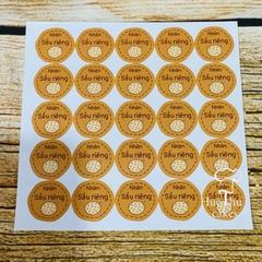 Tem dán nhân bánh Trung Thu đủ vị (12 tem / tờ)