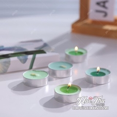 Vỏ nhôm tealight làm nến (10 cái)