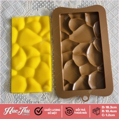 Khuôn silicon Socola Hoa Văn A103 (nhiều mẫu) ốp viền bánh rau câu 3D 4D nhấn xôi, fondant, socola, nến hanmade
