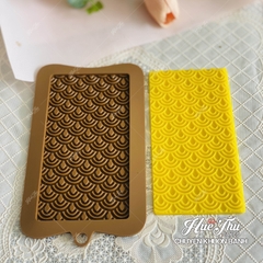 Khuôn silicon Socola Hoa Văn A103 (nhiều mẫu) ốp viền bánh rau câu 3D 4D nhấn xôi, fondant, socola, nến hanmade