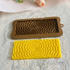 Khuôn silicon Socola Hoa Văn A103 (nhiều mẫu) ốp viền bánh rau câu 3D 4D nhấn xôi, fondant, socola, nến hanmade