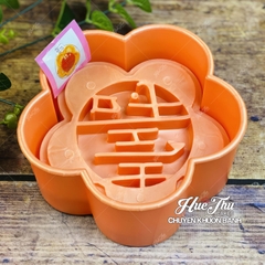 Khuôn xôi hình Bông Mai 16cm cao 6cm - khuôn ép xôi, khuôn nhấn xôi Ngọc Lan