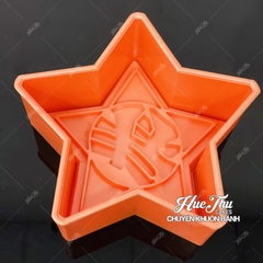 Khuôn xôi hình Ngôi Sao 20cm cao 8cm - khuôn ép xôi, khuôn nhấn xôi Ngọc Lan