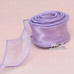 Ruy băng voan 4cm (cuộn 10m) trang trí bánh, gói quà, gói hoa, làm nơ