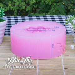 Khuôn silicon hoa Mẫu Đơn 13cm làm bánh rau câu 3D 4D nhấn xôi, fondant, socola, nến hanmade