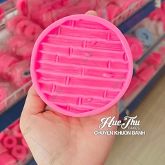 Khuôn silicon Mặt Bánh Trung Thu Nghệ Thuật 9cm (bộ 3 khuôn) làm bánh rau câu 3D 4D nhấn xôi, fondant, socola, nến hanmade