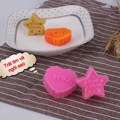 Khuôn nhấn Cutter Nhân Vật Hoạt Hình CT3 (nhiều mẫu) tạo hình bánh bao, bánh quy, bánh mì, rau câu, xôi hoa đậu