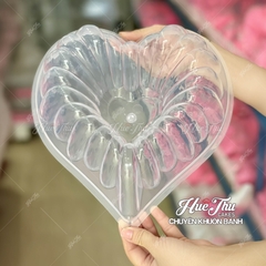 Khuôn rau câu Thố Tròn / Thố Tim làm bánh rau câu 3D 4D nhấn xôi, fondant, socola, nến hanmade