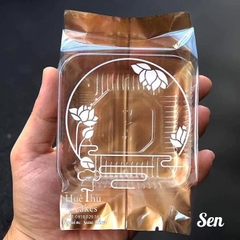 Combo Khay Túi Sen 10cm đựng bánh Trung Thu (100 bộ) - Túi hàn đựng bánh