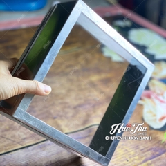 Khuôn nhôm Mặt Kiếng Vuông 20/22/24cm làm bánh rau câu, bánh nướng, bánh gato